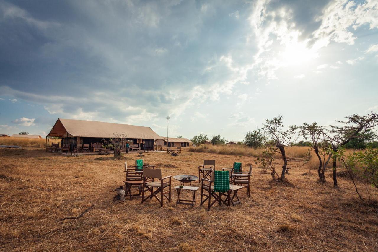Gnu Mara River Camp Serengeti-Savanne Exterior foto