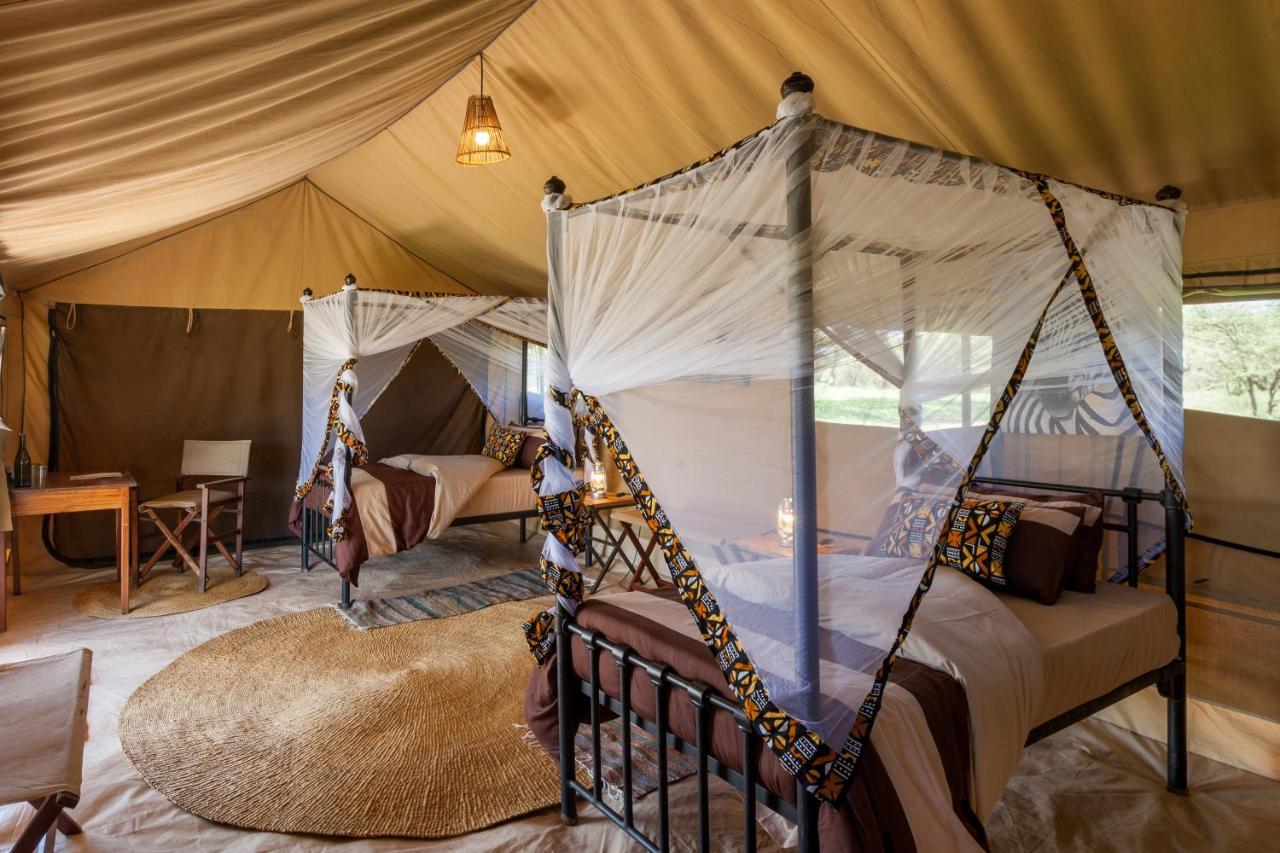 Gnu Mara River Camp Serengeti-Savanne Exterior foto