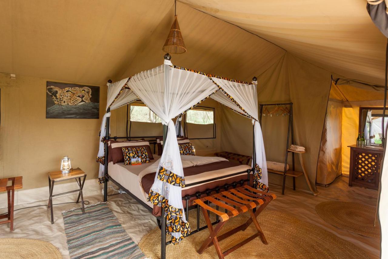 Gnu Mara River Camp Serengeti-Savanne Exterior foto
