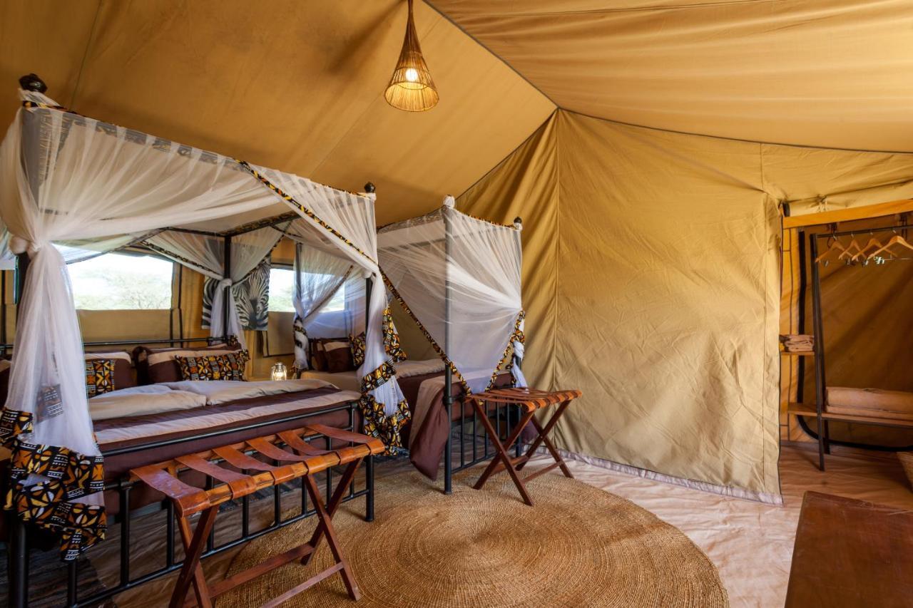 Gnu Mara River Camp Serengeti-Savanne Exterior foto