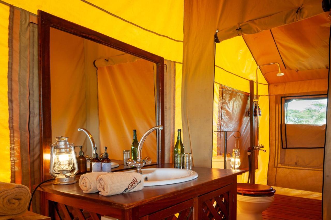 Gnu Mara River Camp Serengeti-Savanne Exterior foto